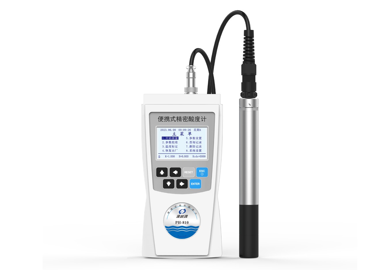 PH-810型便攜式酸度計(jì)(高精密電極)